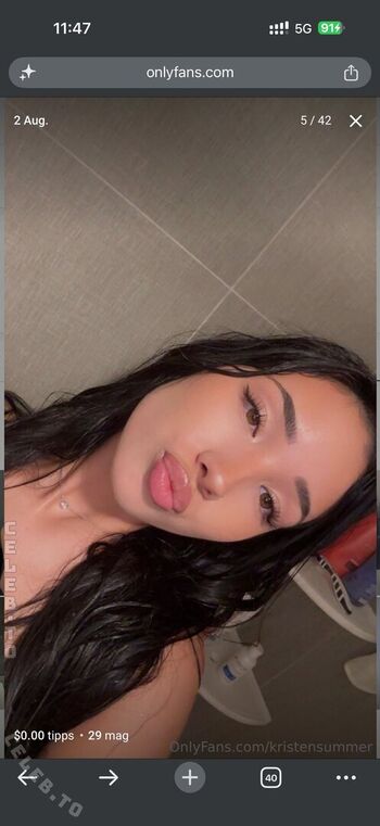 Full leaked Kristensummer private onlyfans photo