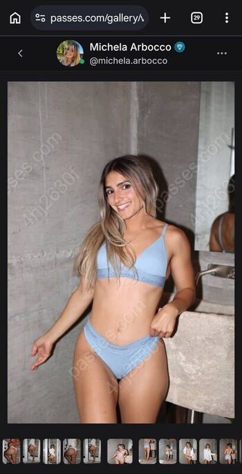 Full leaked Michela arbocco private onlyfans photo